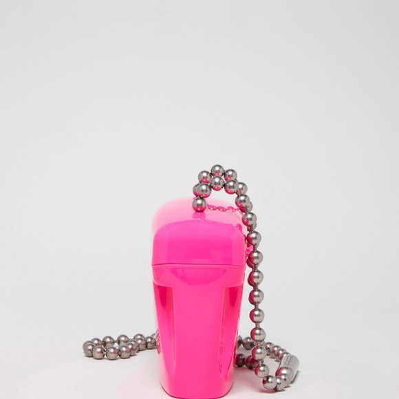 New Palm Angels Pink Padlock Mini Bag - Picture 2 of 9